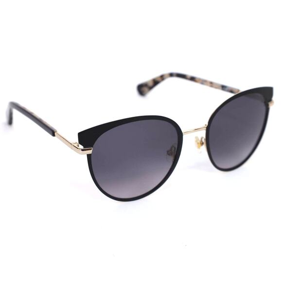 Kate Spade Janalee Cat Eye Womens Sunglasses - Black / Gold - NWT main image 5